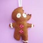 Gingerbread Man ornament, f..