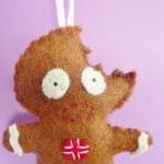 Gingerbread Man ornament, f..