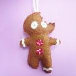 Gingerbread Man ornament, f..