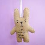 Funny ornaments, I'll punch..