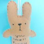 Funny Bunny - you smell fun..