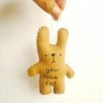 Felt ornaments - You look f..