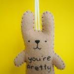 Felt ornament bunny - You'r..