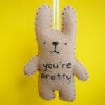 Felt ornament bunny - You'r..