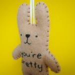 Felt ornament bunny - You'r..