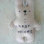 Felt animal rabbit funny bu..
