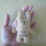 Felt animal rabbit funny bu..