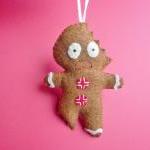 Felt Christmas Ornament - T..