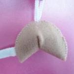 Felt Ornaments - I love you..