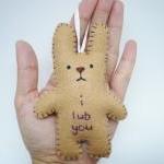 Funny Bunny - i lub you - F..