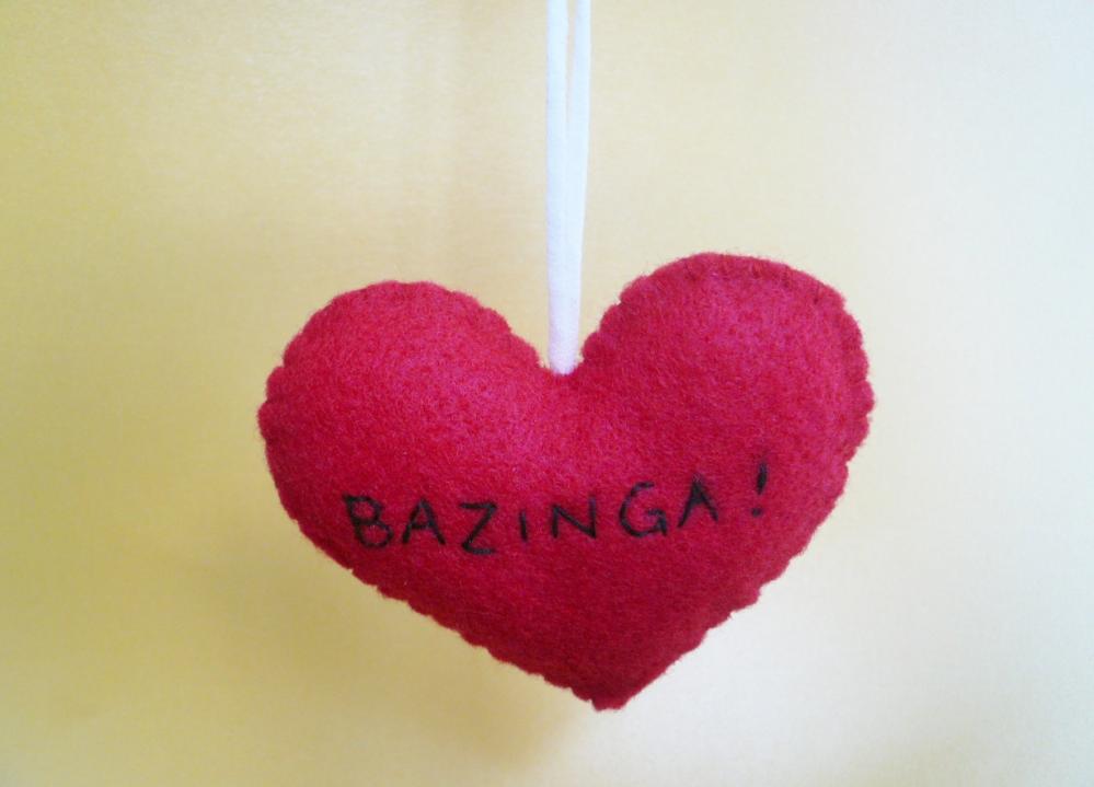 Bazinga Ornament Funny