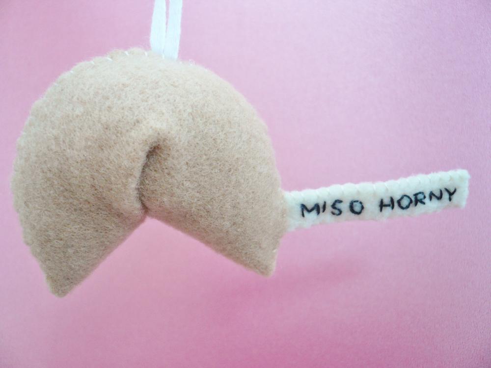 Funny Valentine Ornament - Naughty Fortune Cookie