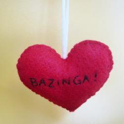 Bazinga Ornament Funny