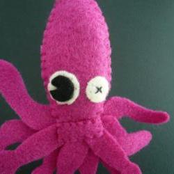 Handmade Ornament - Giant Squid