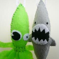 Funny Ornaments - Sea Monster Set
