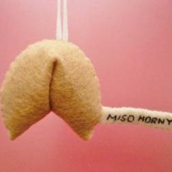 Funny Valentine present gag thoughtful gift - Naughty Fortune Cookie Ornament